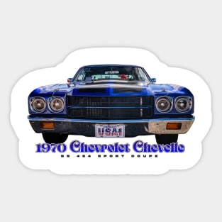 1970 Chevrolet Chevelle SS 454 Sport Coupe Sticker